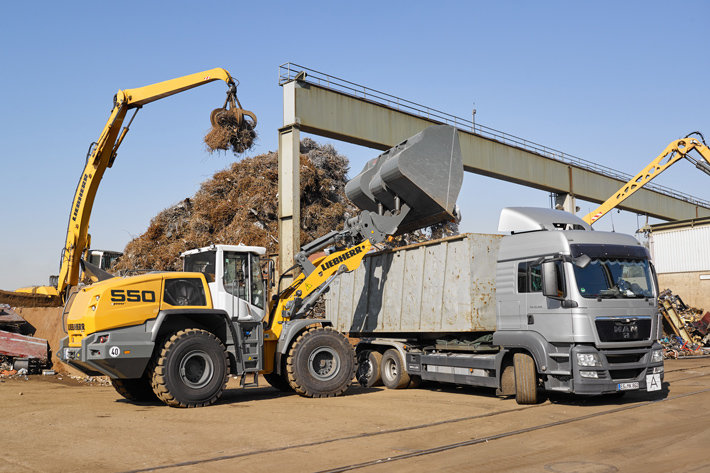 Restyling del modello: Liebherr incrementa la potenza nelle pale gommate XPower® L 550 e L 556
